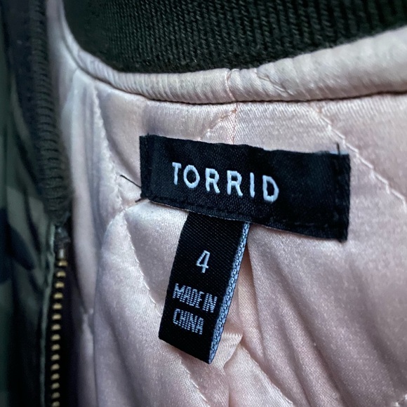 Torrid 4 Camo Bomber Jacket - Picture 9 of 10